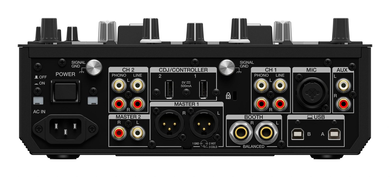Pioneer DJM-S7 Scratch-style 2-channel performance DJ mixer (Black) - Image 3