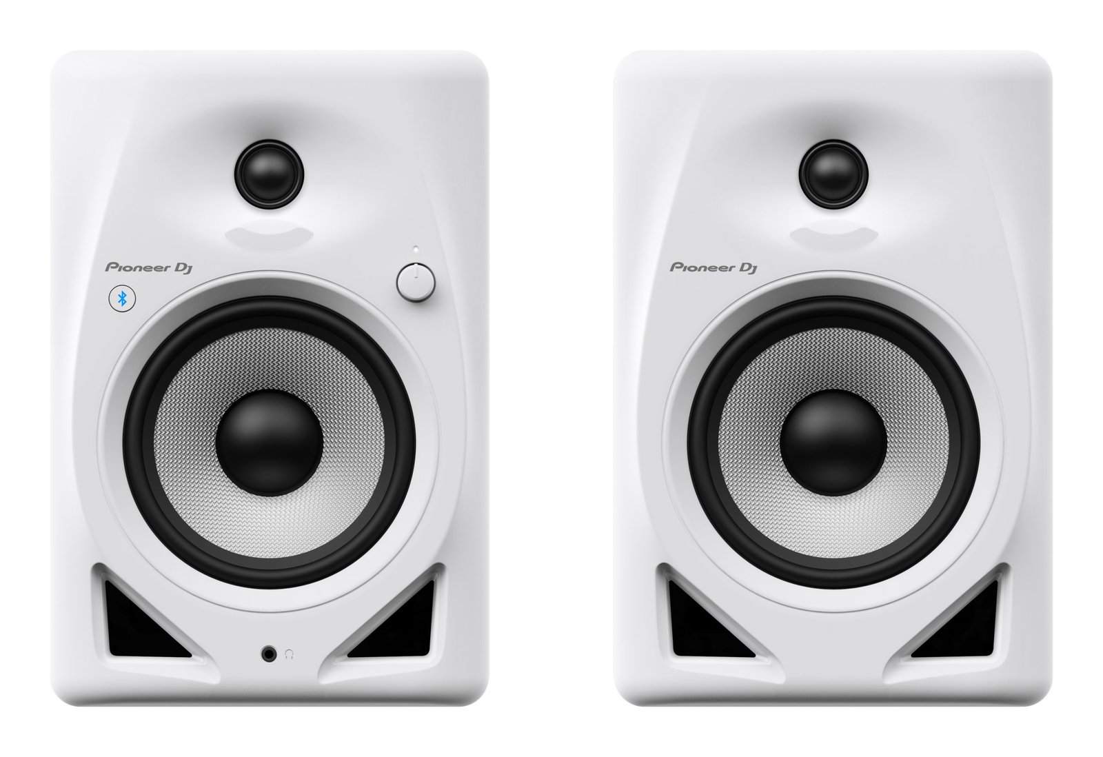 Pioneer Dj DM-50DBT White 5-INCH DESKTOP MONITOR SYSTEM W/ Bluetooth - Image 2
