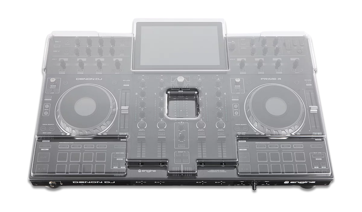 DENON DJ DS-PC-PRIME4 Decksaver Denon Prime 4 Cover