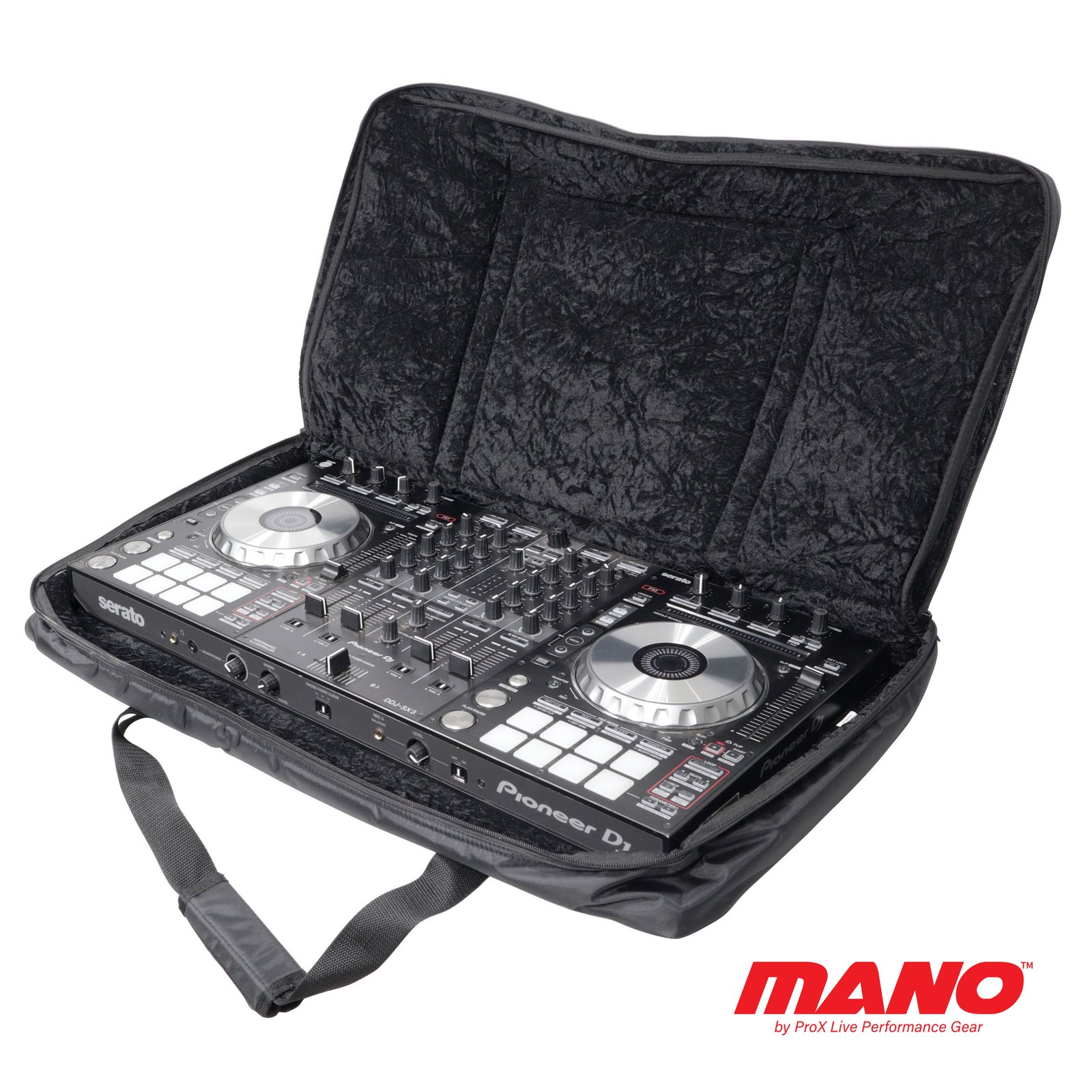 MANO™ XB-MDDJ1K Mobile DJ Bag for Pioneer DDJ-FLX10 DDJ-1000 SRT and similar sized DJ Controllers. - Image 2