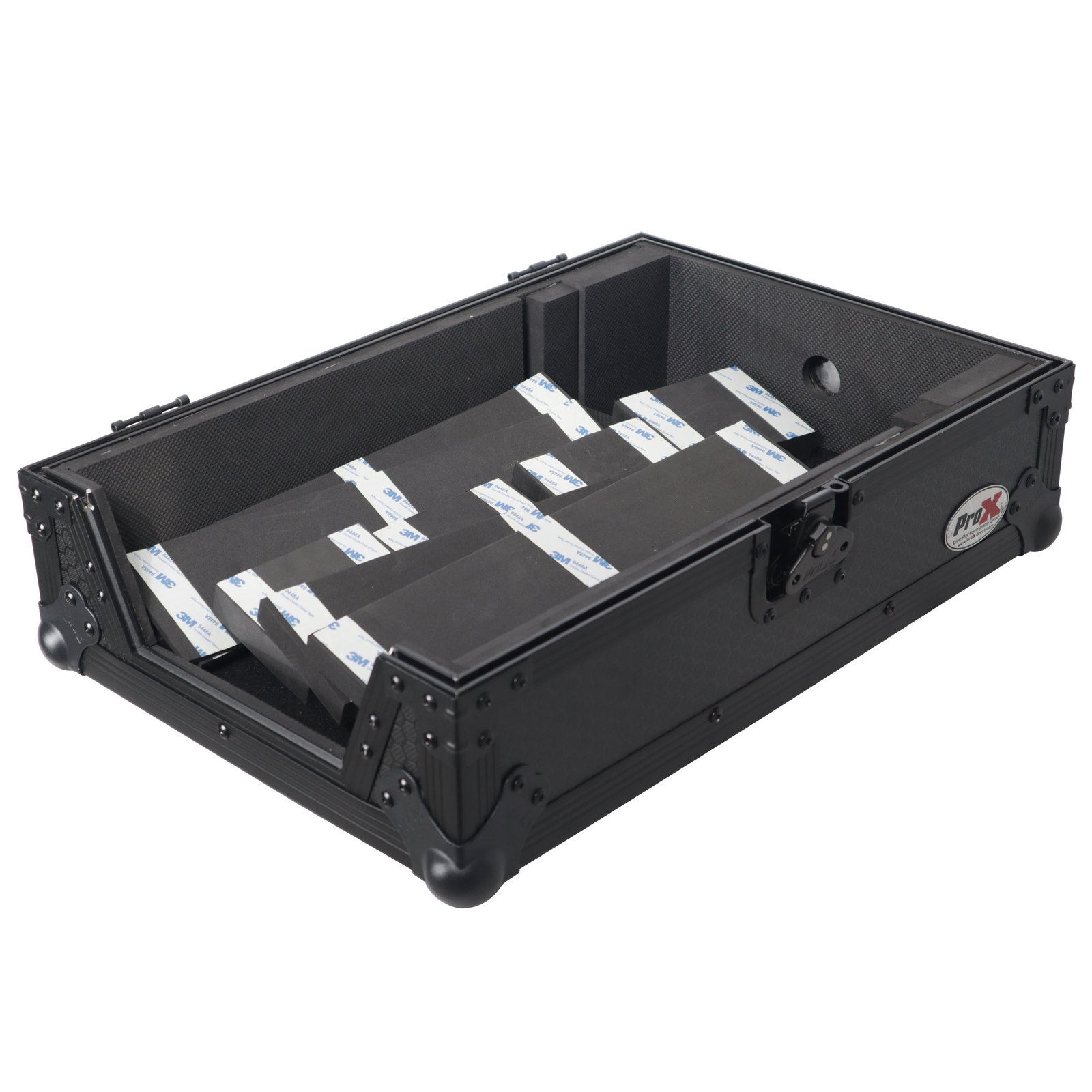 ProX XS-CDBL Flight Case for Pioneer CDJ-3000 DJS-1000 Denon SC6000 PRIME Black - Image 3