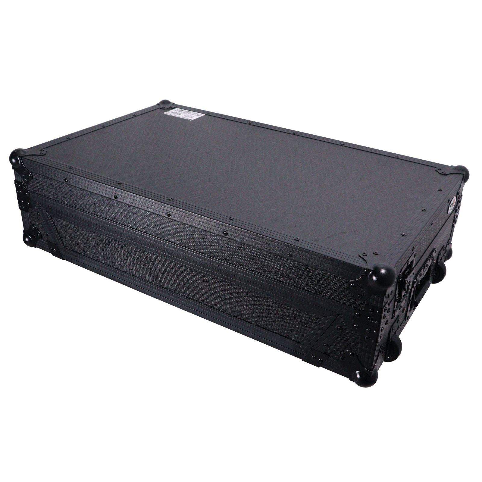 ProX XS-RANEFOUR WLTBL LED Road Case For RANE Four DJ Controller w/Laptop Shelf 1U Rack Space LED and Wheels - Image 3