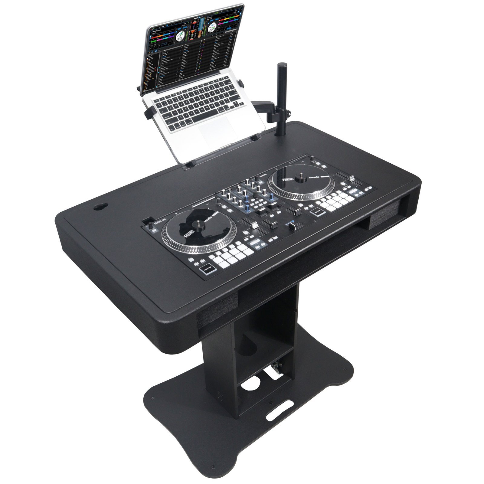 ProX XZF-DJCTBLCASE Control Tower DJ Podium with Road Cases for Pioneer DDJ-REV7 XDJ-XZ DDJ-1000 RANE One BL - Image 3