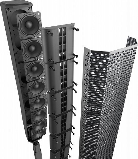 Electro-Voice Evolve 50M Portable Column PA System w/Mixer - Black - Image 4