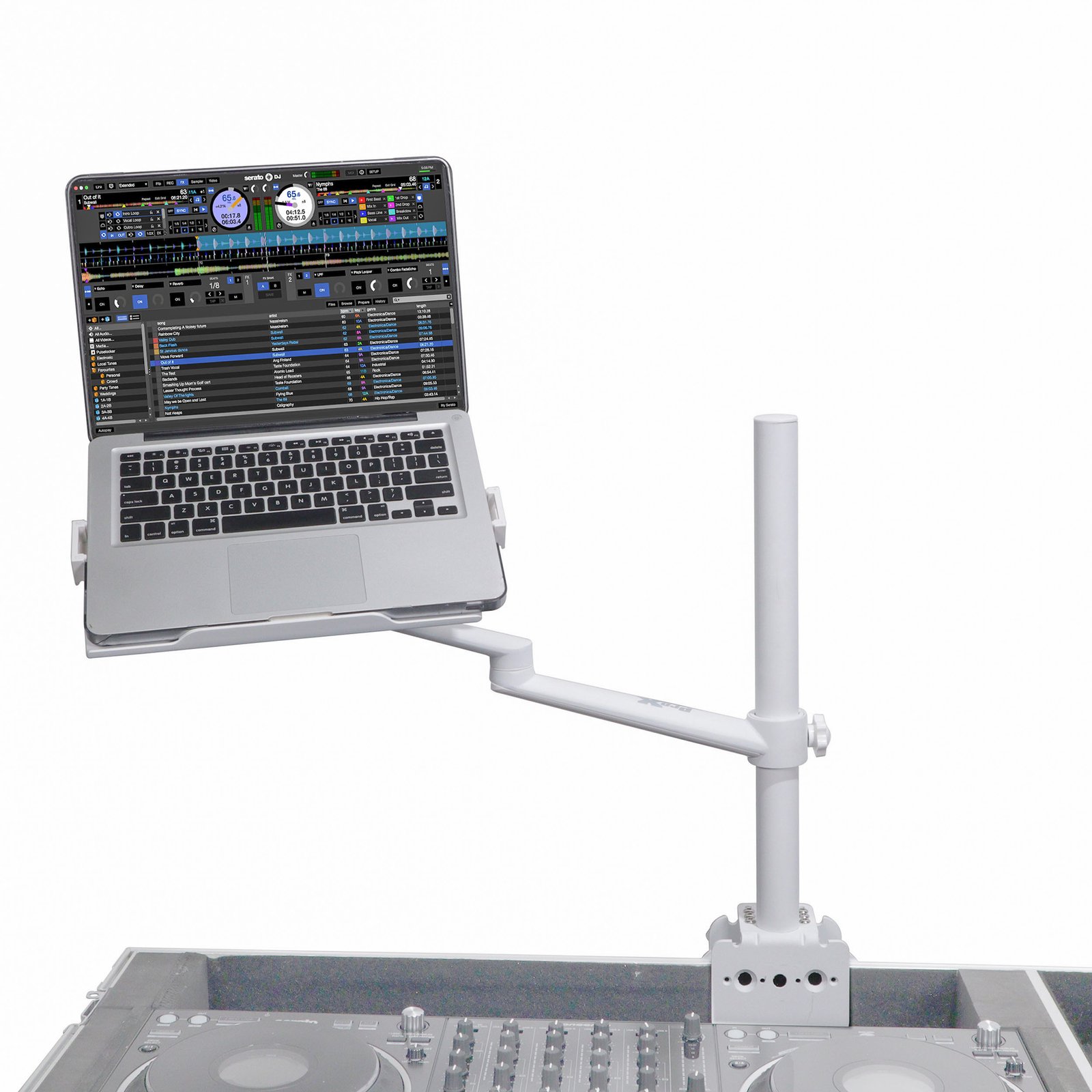 ProX White Adjustable Arm Mount Mount Stand For 12-17" Laptop WH - Image 5