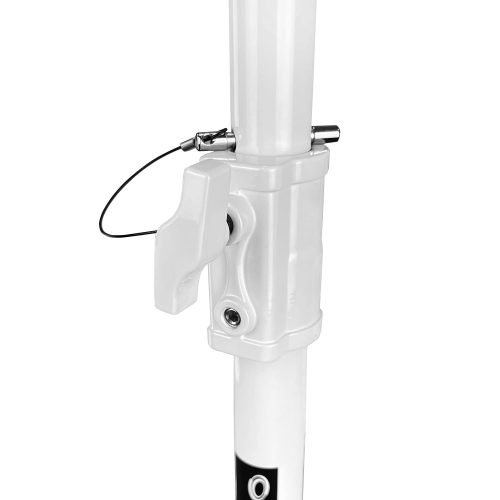 Odyssey 72″ Tall White Speaker Stands (Pair) WH - Image 3