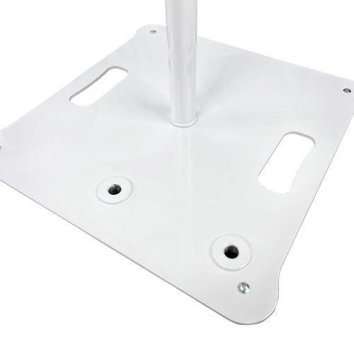 Odyssey 72″ Tall White Speaker Stands (Pair) WH - Image 2