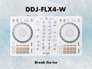 Pioneer DJ DDJ-FLX4-W Two Channel USB driven controller